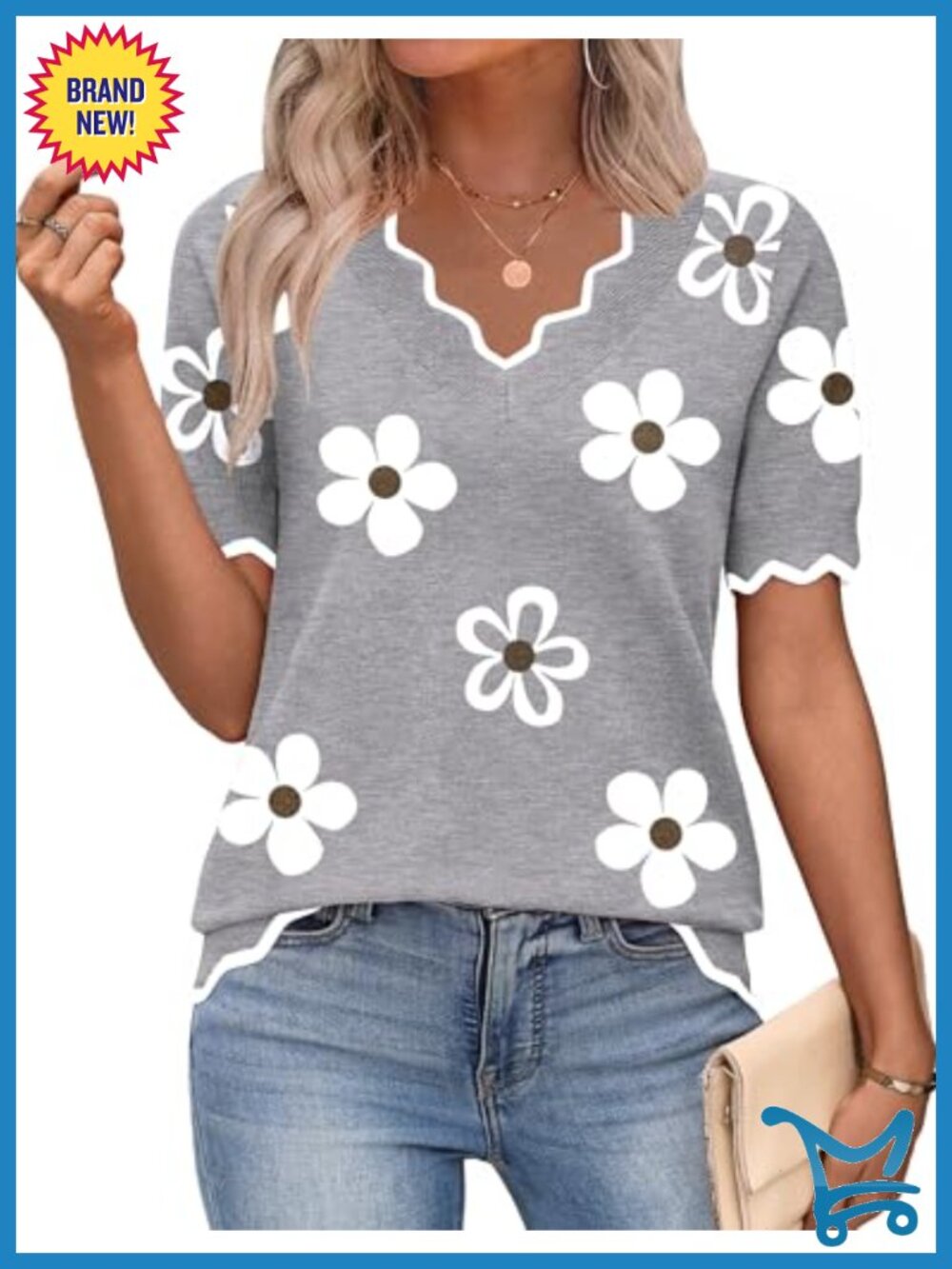 Women's 100% Viscose Short Sleeve V-Neck Sweater Lightweight Knit Pullover